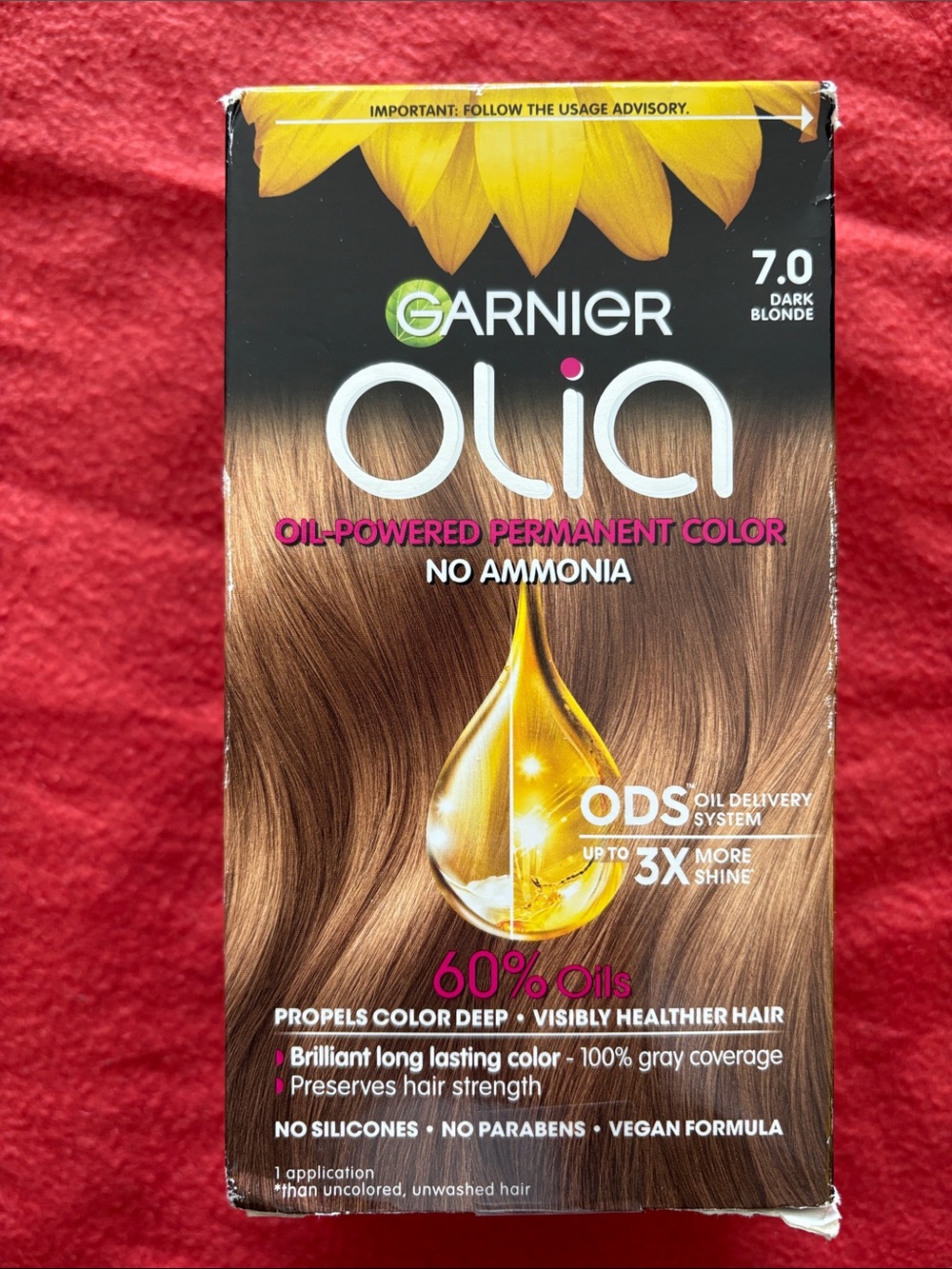 Garnier Olia Permanent Hair Color - Dark Blonde 7.0